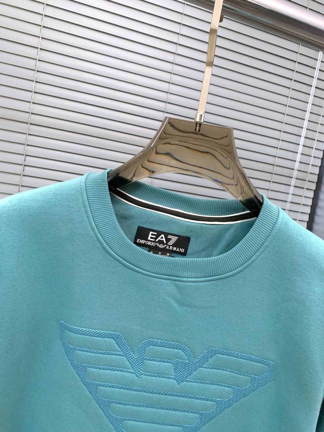 Emporio Armani Blue Cotton Premium Qaulity Sweatshirt-2