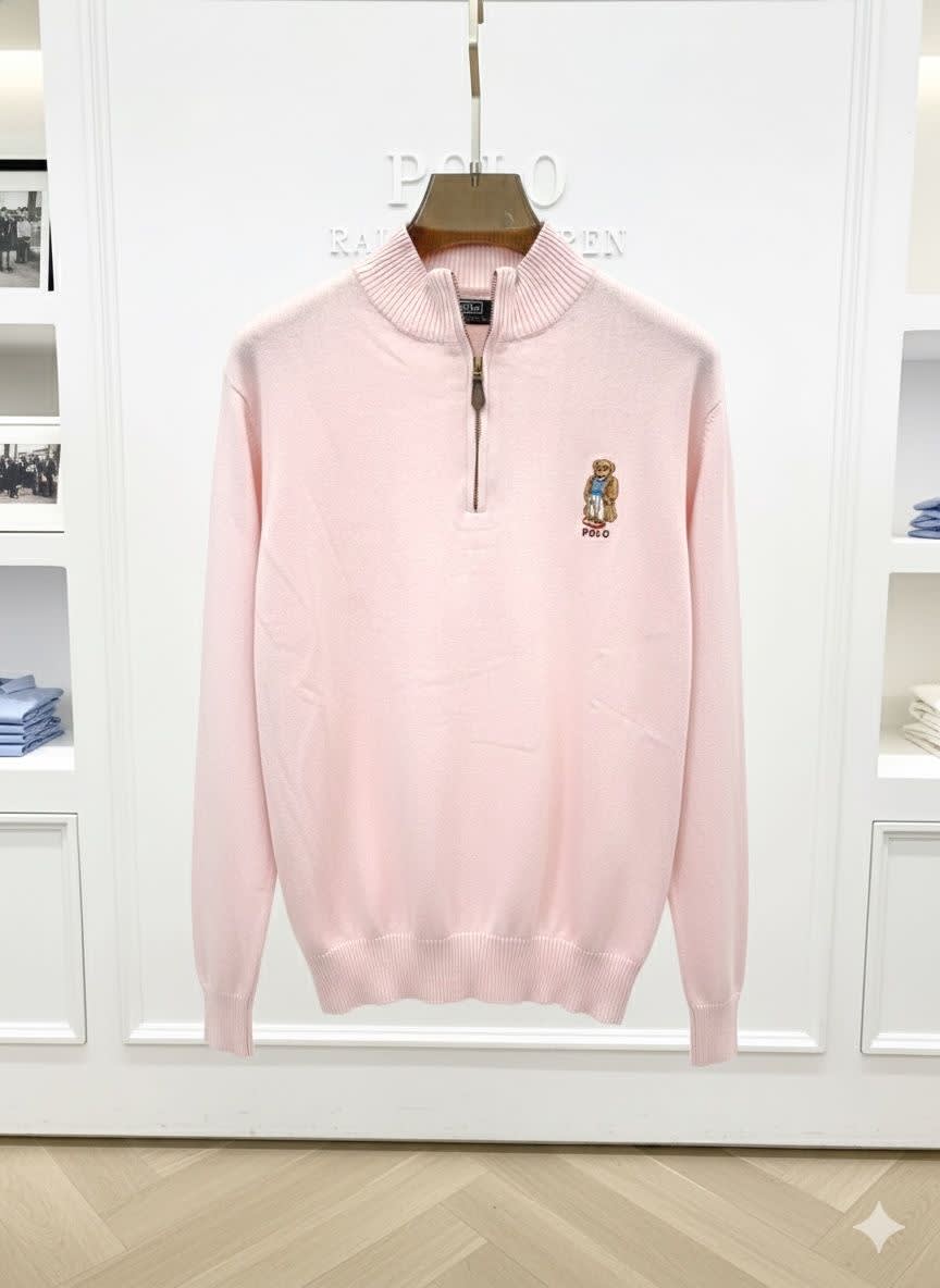Ralph Lauren Pink Premium Quality Sweatshirt-3
