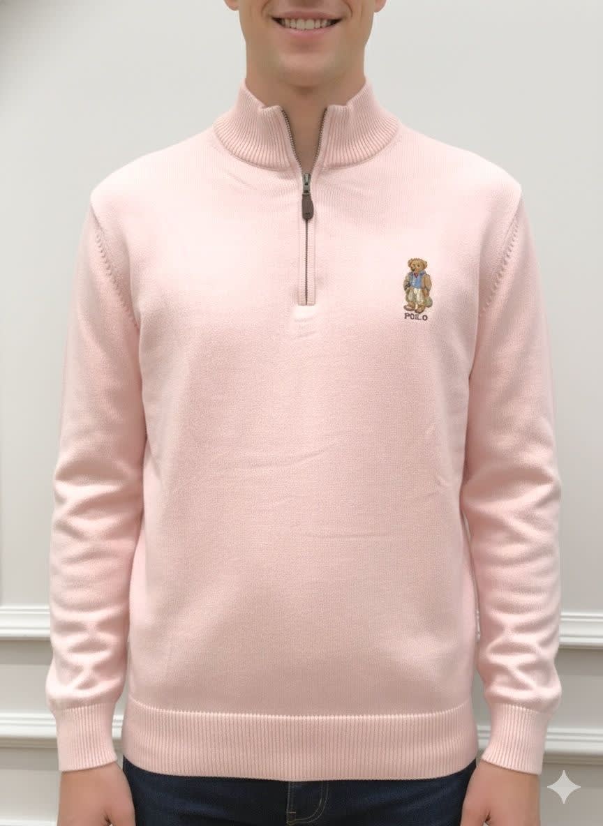 Ralph Lauren Pink Premium Quality Sweatshirt-1