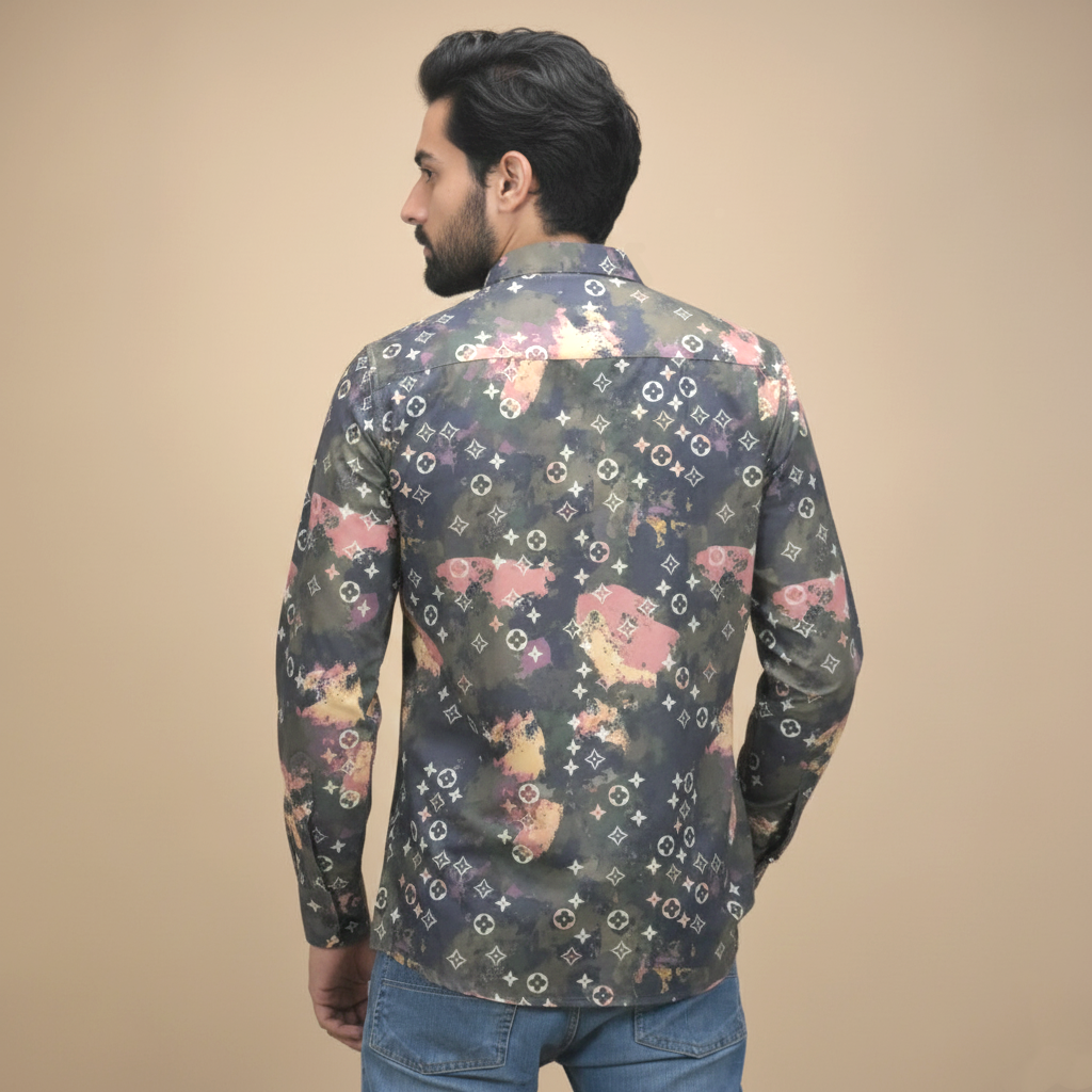 Louis Vuitton Printed Premium Quality Shirt-3