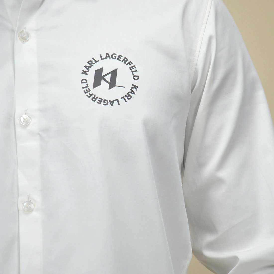 Karl Lagerfeld White Premium Quality Shirt-4