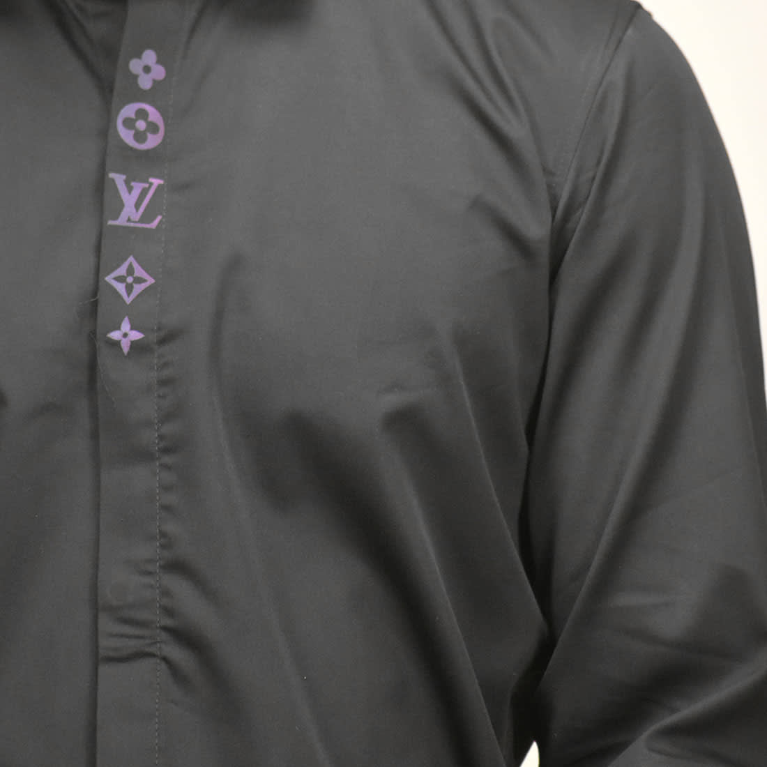Louis Vuitton Black Premium Quality Shirt-4