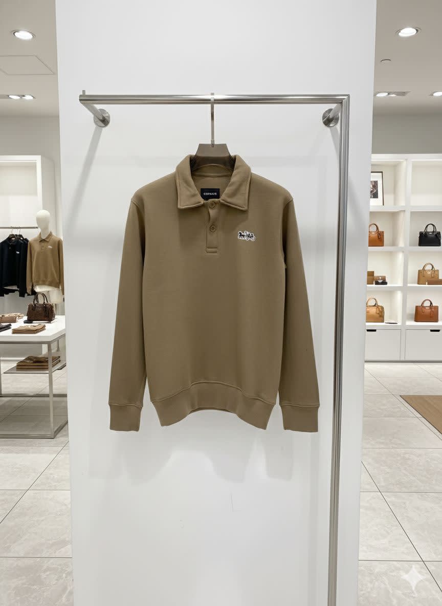Coach Brown Premium Quality Sweatshirt-1