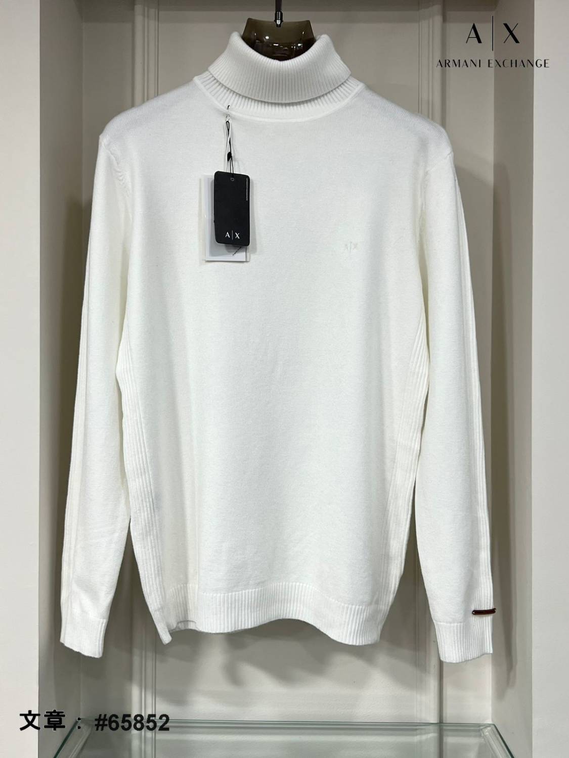 Armani Exchange White Premium Quality Sweatshirt-2