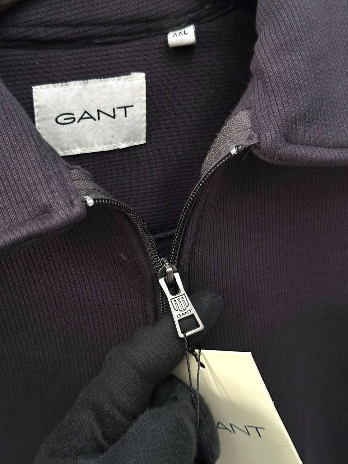 Gant Purple Premium Quality Sherpa Sweatshirt-1