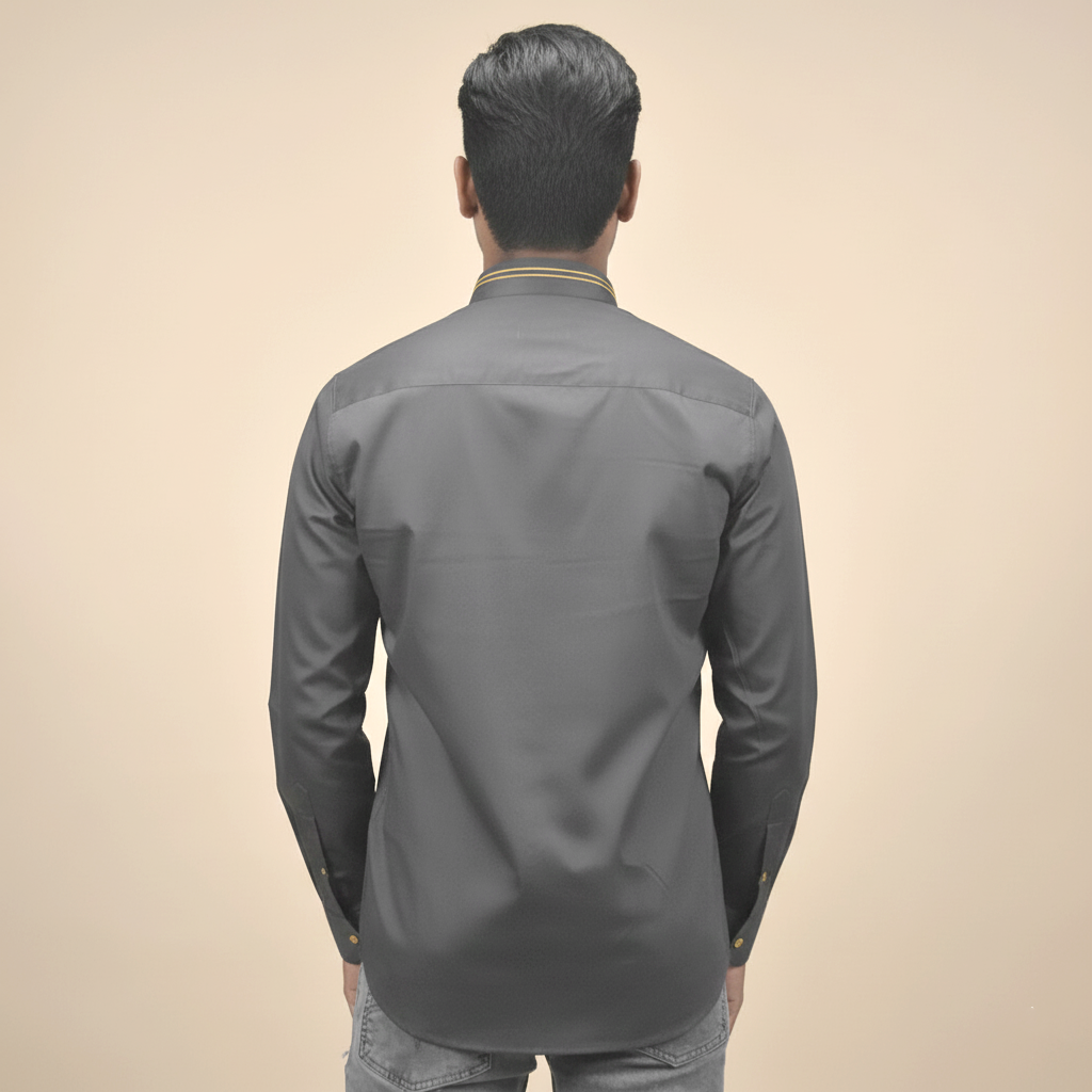 Dior Spider Embroidery Print Grey Premium Shirt-3