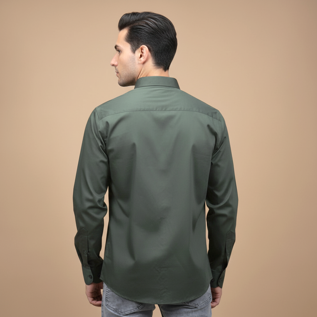 Balmain Green Premium Quality Shirt-3