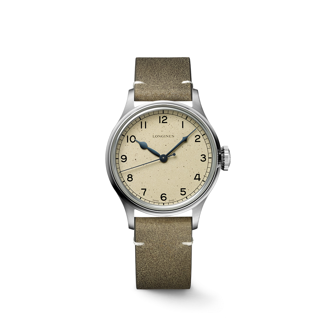 Longines Heritage Military Stainless Steel Automatic watch, L2.819.4.93.2-0