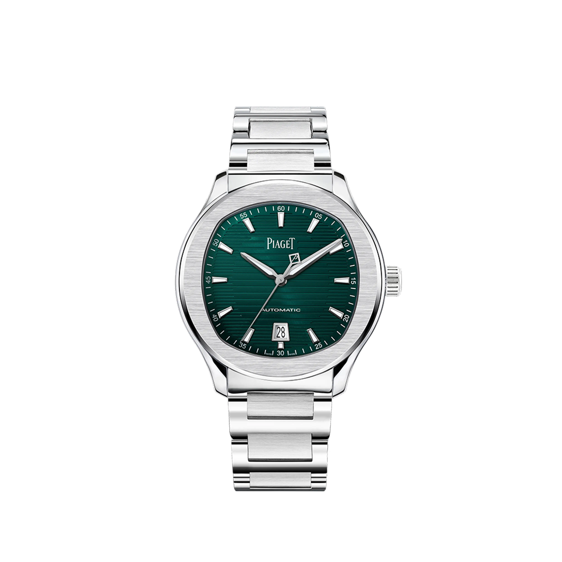 Piaget Polo Field Green Dial Stainless Steel Watch G0A49022-0