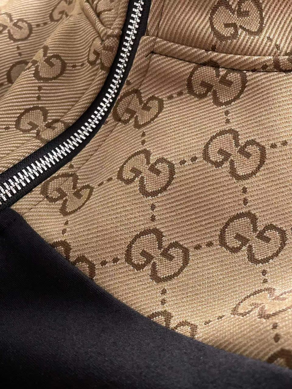 Gucci Black Premium Quality high End Authentic Track Suit-7