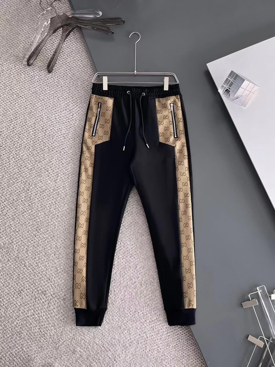 Gucci Black Premium Quality high End Authentic Track Suit-2
