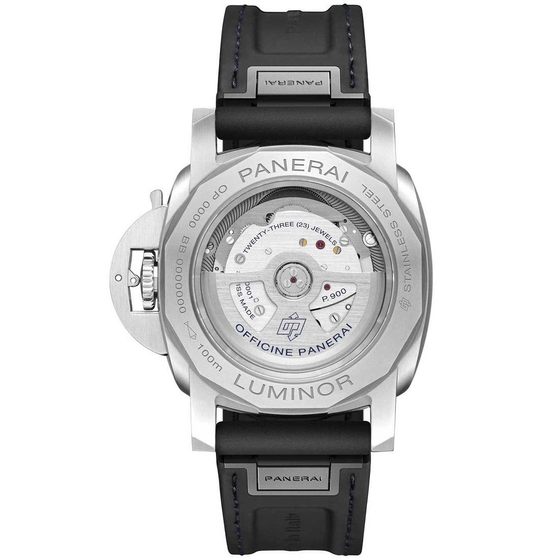 Panerai Luminor Quaranta Bitempo Luna Rossa Automatic Watch PAM01404-1