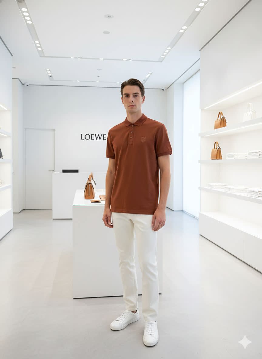 Loewe Brown Premium Quality T-shirt-0