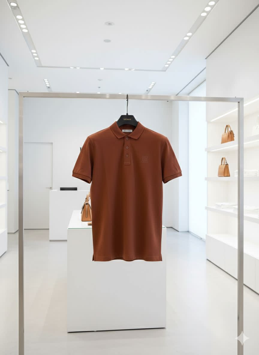Loewe Brown Premium Quality T-shirt-1