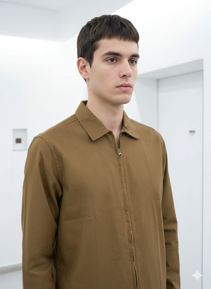 Essentials Brown Premium Quality Shirt-3