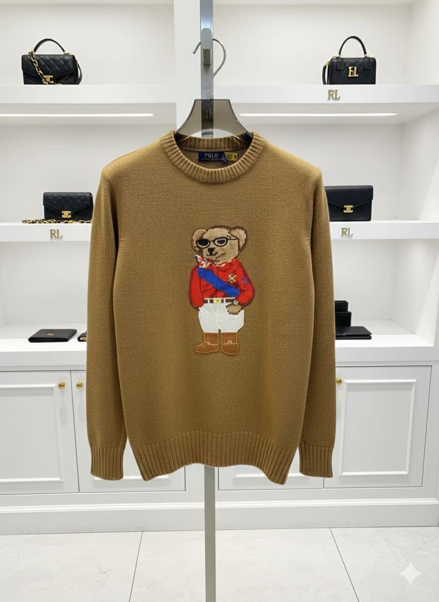 Ralph Lauren Brown Premium Quality Sweatshirt-0