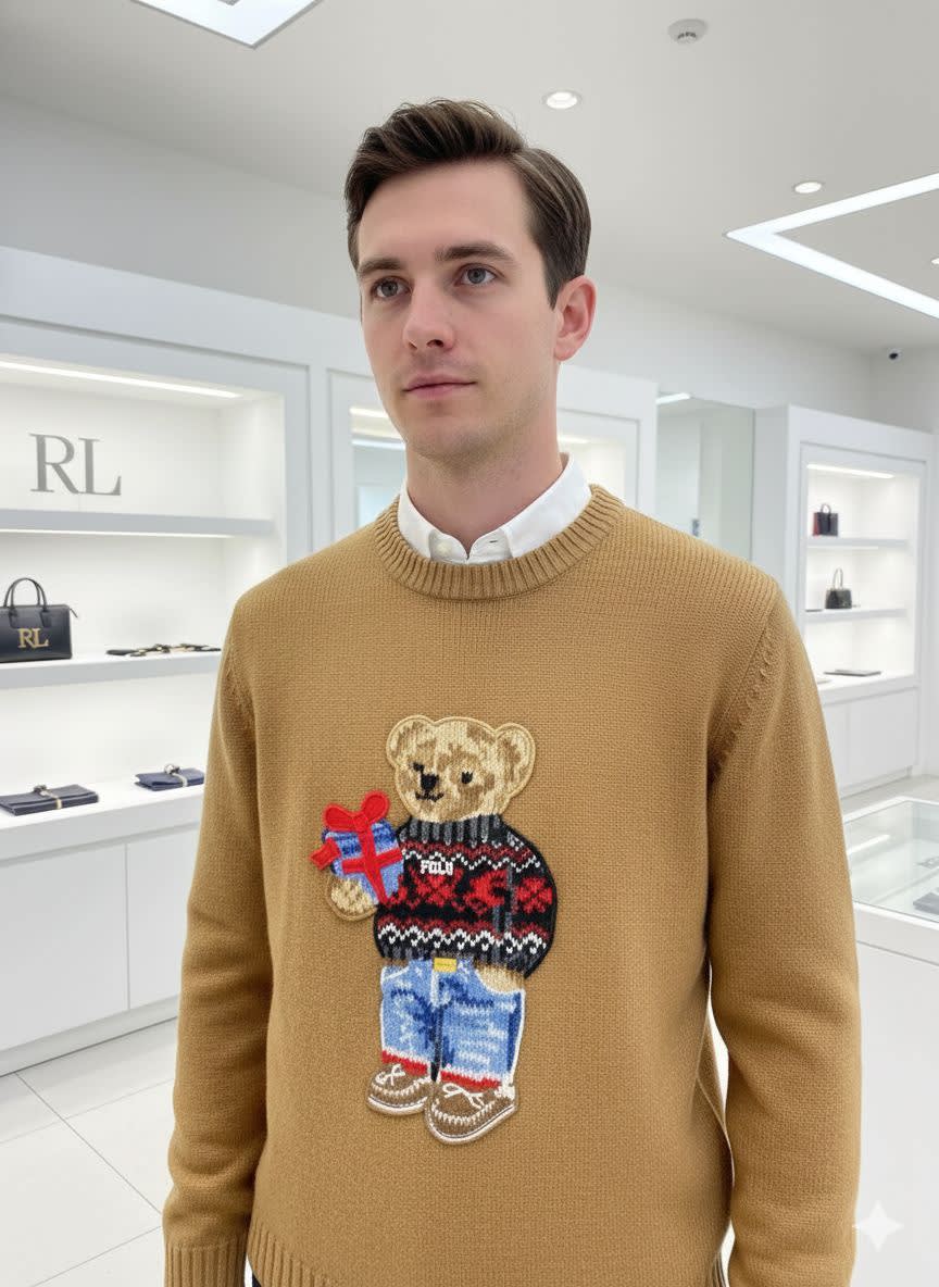 Ralph Lauren Brown Premium Quality Sweatshirt-1