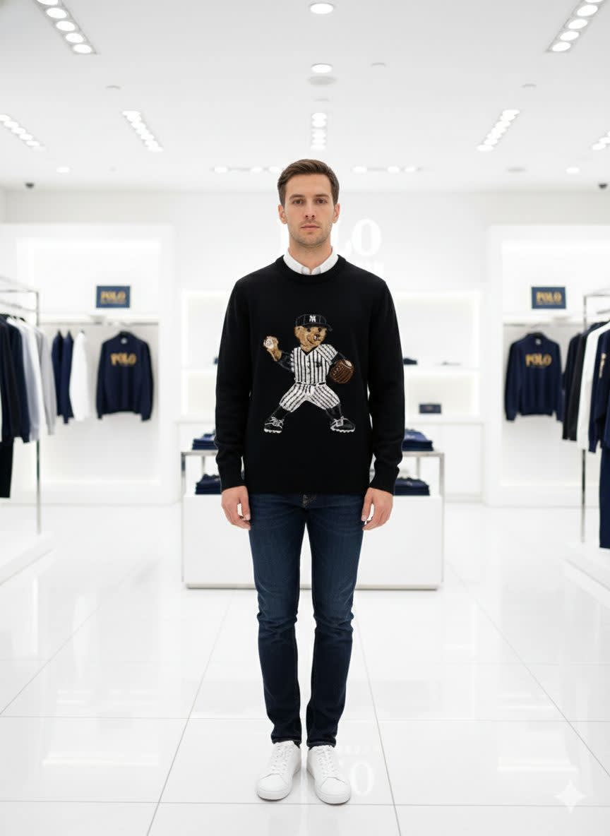 Ralph Lauren Black Premium Quality Sweatshirt-0