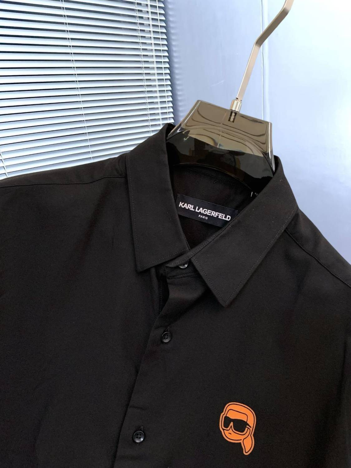Karl Lagerfeld Black Premium Quality Shirt-5