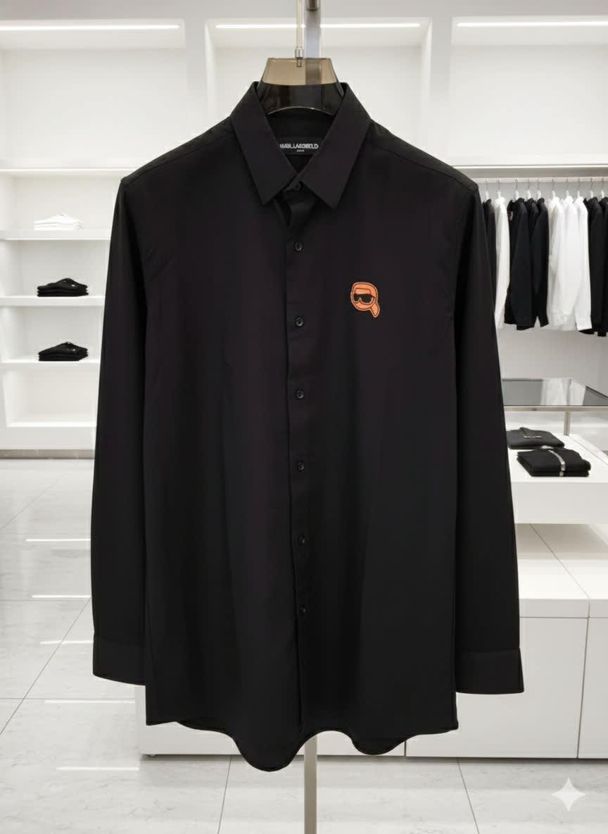 Karl Lagerfeld Black Premium Quality Shirt-3