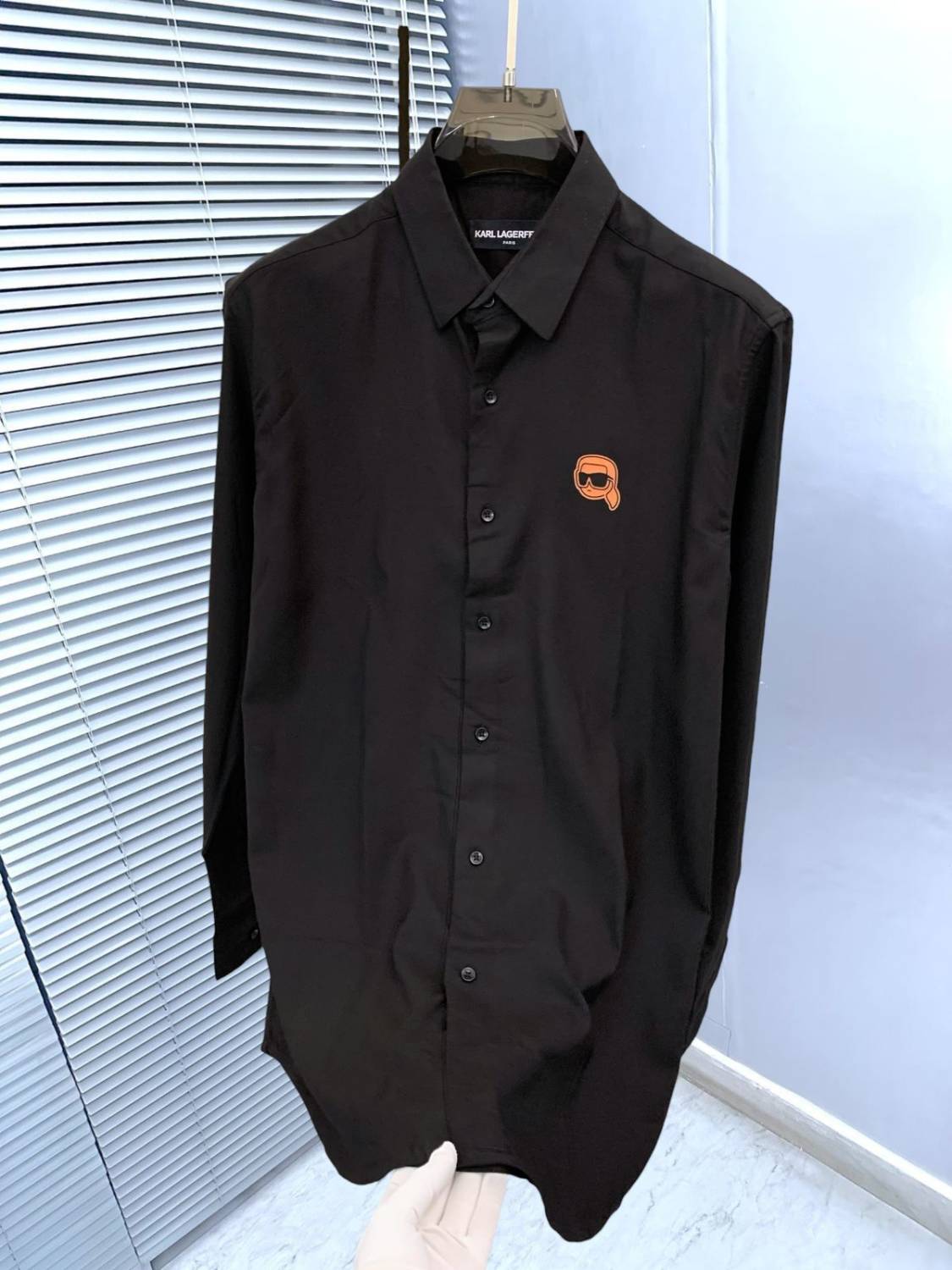 Karl Lagerfeld Black Premium Quality Shirt-1