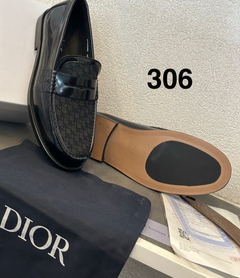 Dior Black Premium Quality Loafers-1