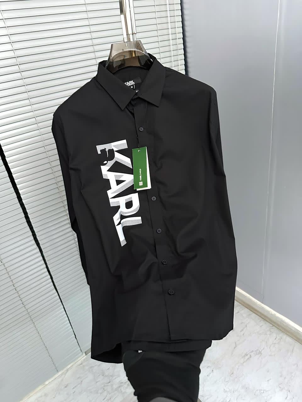 Karl Lagerfeld Black Premium Quality Shirt-2