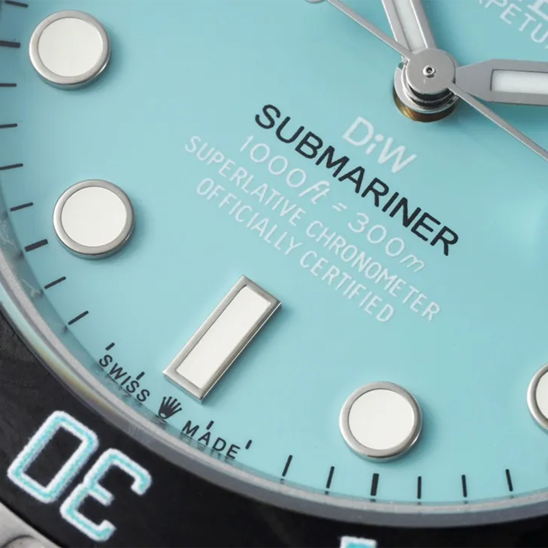 Rolex Oyster Perpetual 18ct White Gold Blue Dial Men's Watch 126619LB-5