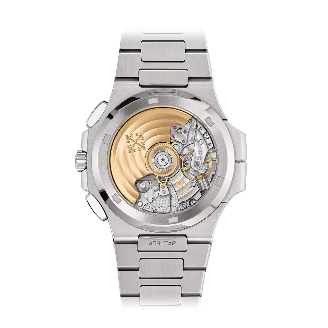 Patek Philippe Nautilus Travel Time Chronograph Black Dial Watch 5990/1A-011-1