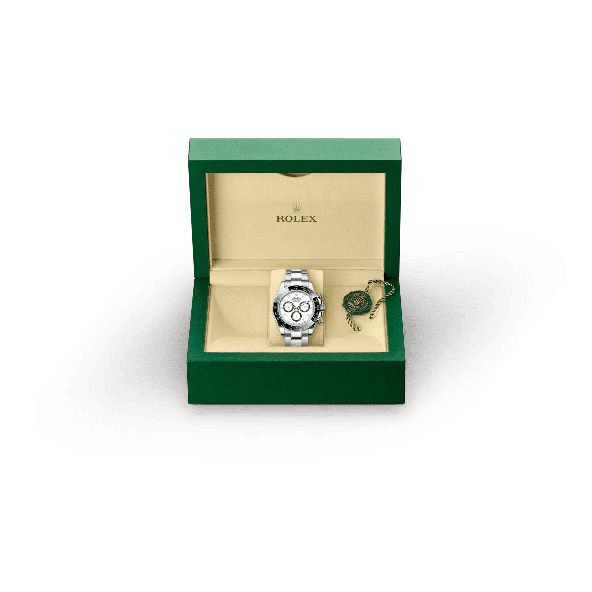 Rolex Cosmograph Daytona Oyster, White Dial, Oystersteel Watch M126500LN-0001-4