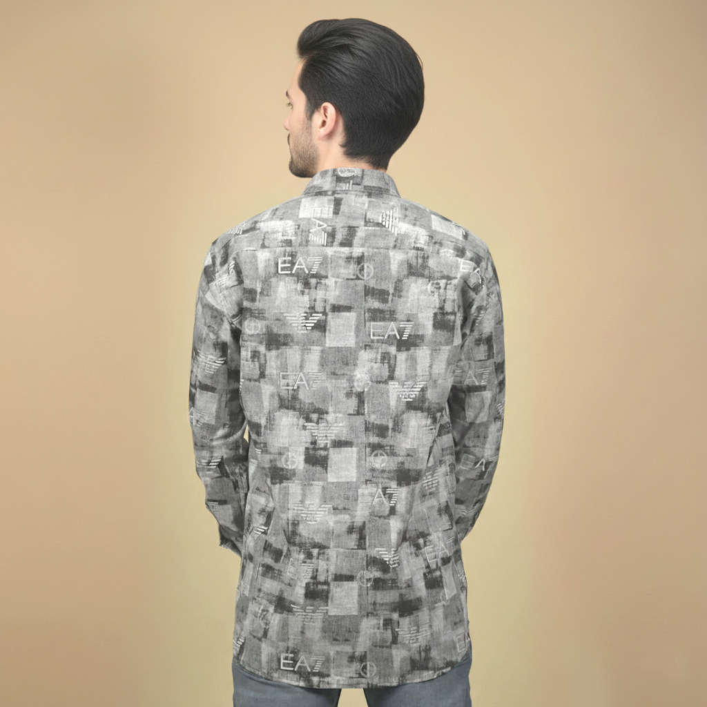 Emporio Armani Black Premium Quality Shirt-3