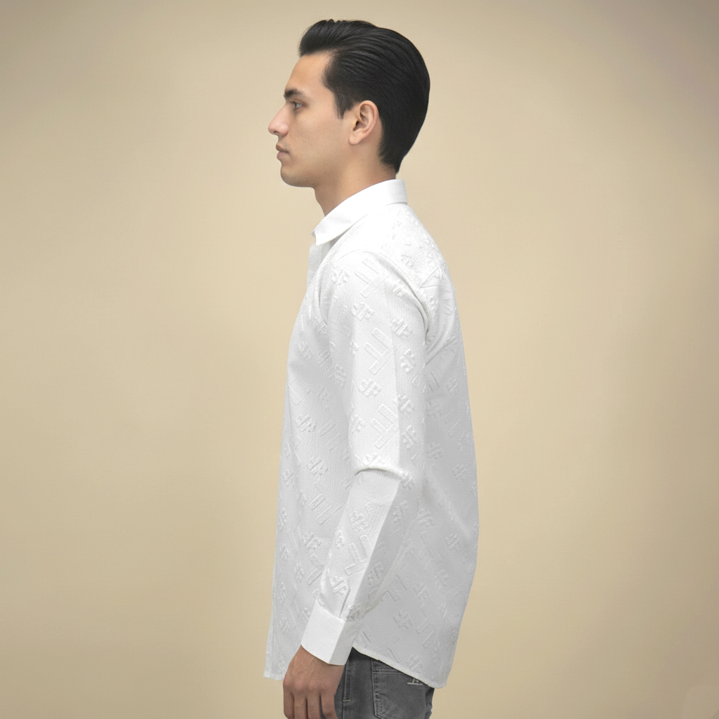 Fendi White Premium Quality Shirt-2