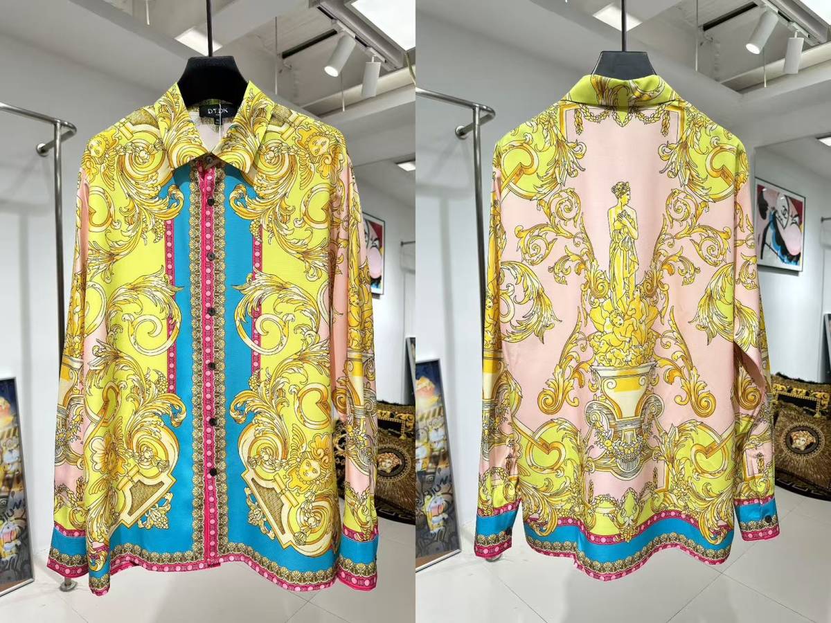 Versace Golden Premium Quality Cotton Shirt-0