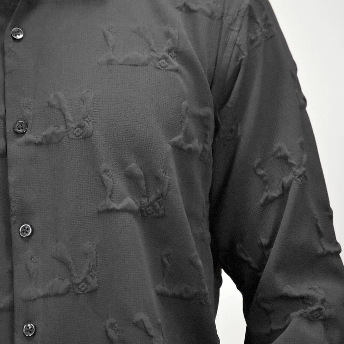 Louis Vuitton Black Premium Quality Shirt-3