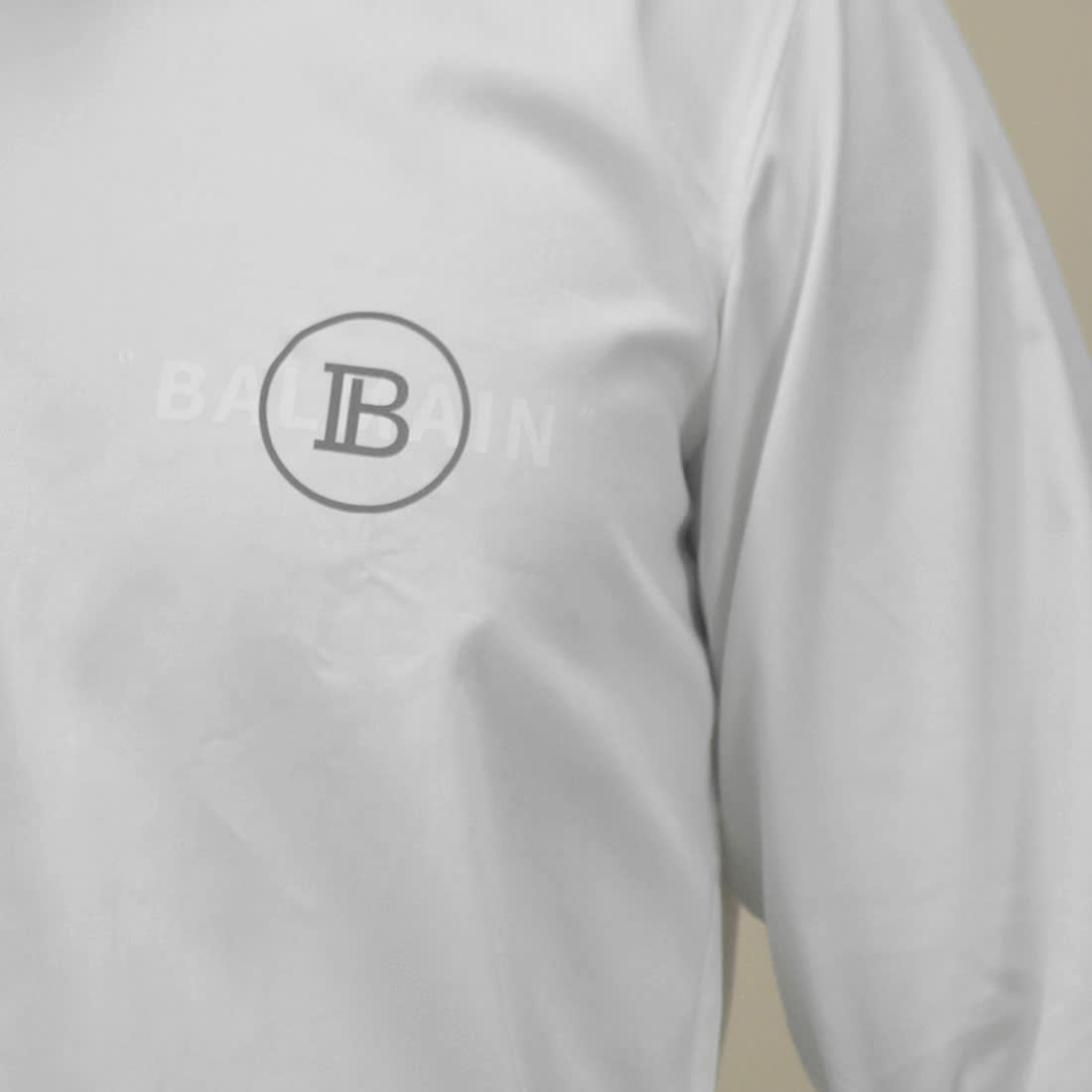 Balmain White Premium Quality Cotton Shirt-4