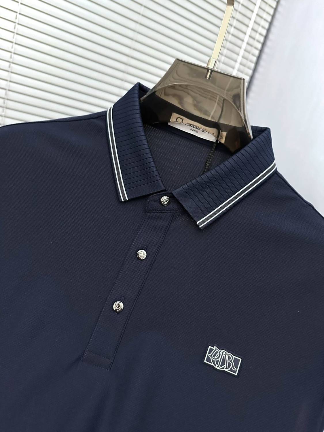 Dior Blue Premium Quality Polo T-Shirt-2