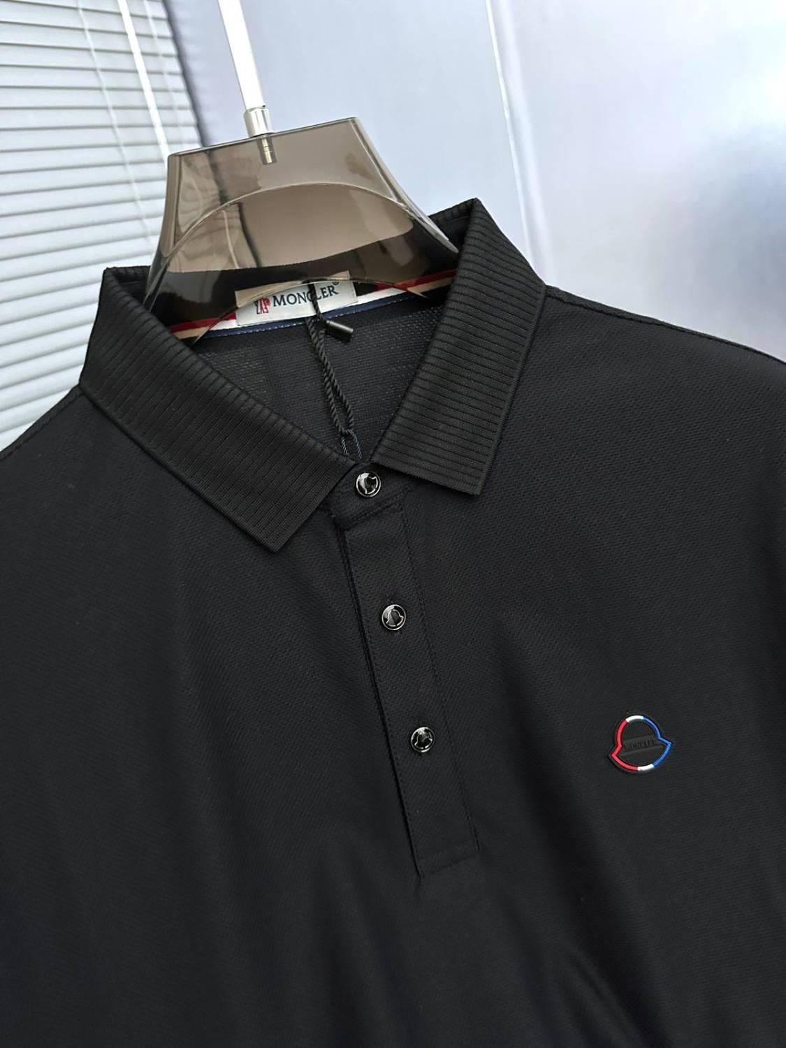 Moncler Black Premium Quality T-shirt-1