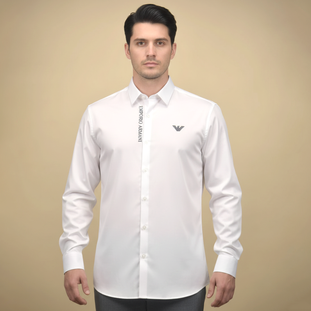 Emporio Armani White Premium Quality Shirt-0