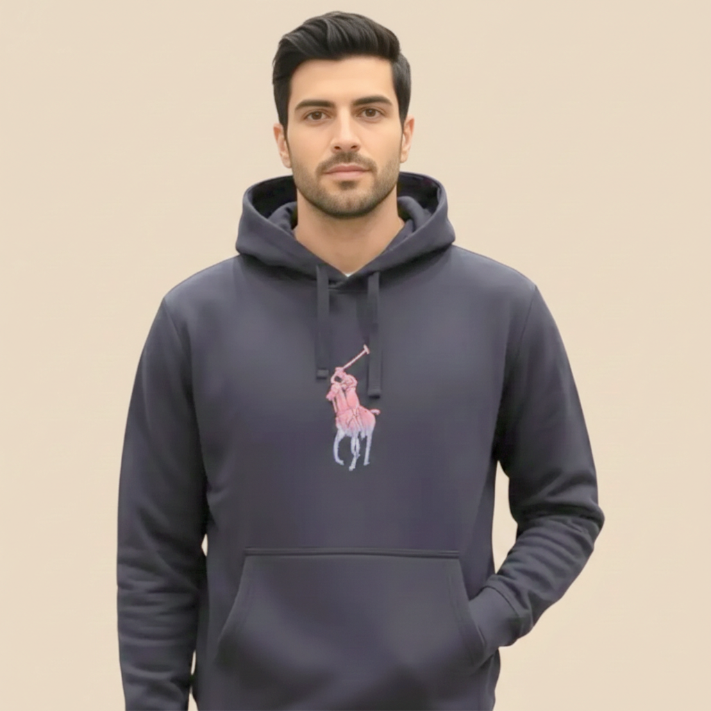 Ralph Lauren Blue Premium Quality Hoodie-0