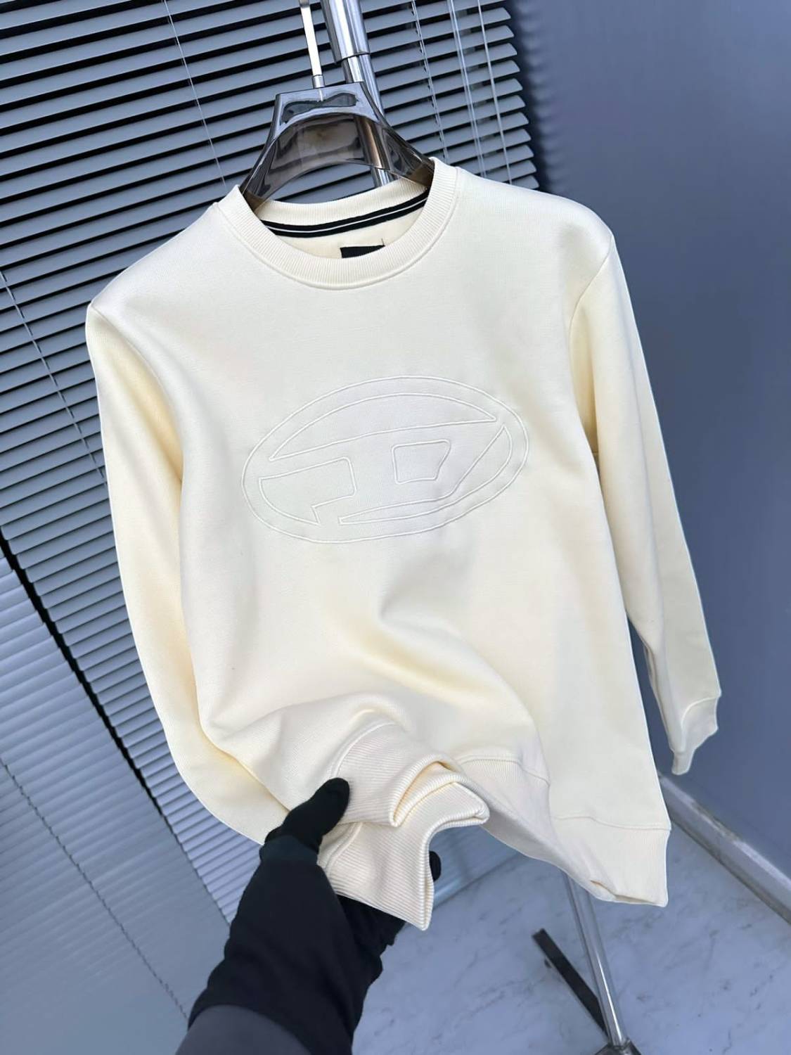 Diesel Cream Authentic Quality Sweatshirts-1