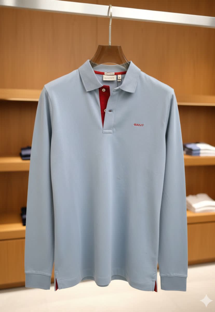 Gant Blue Premium Quality T-shirt-2