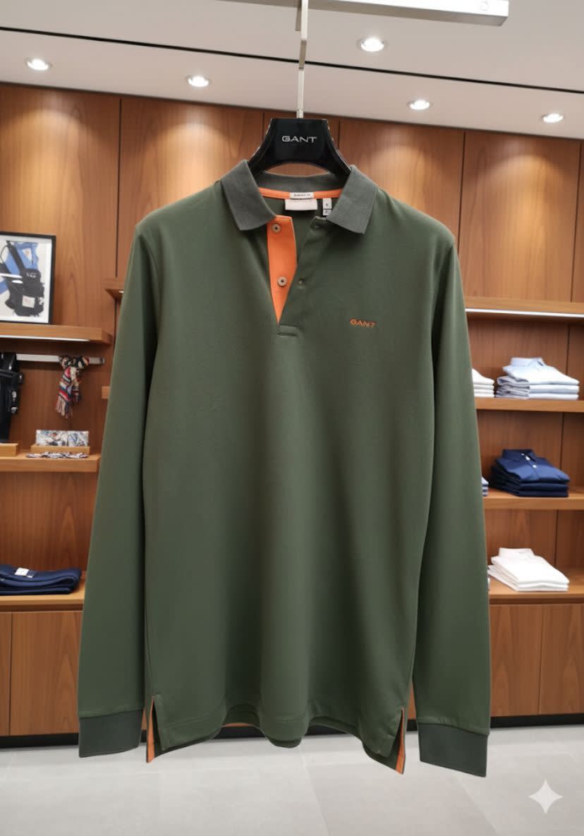 Gant Green Premium Quality T-shirt-0