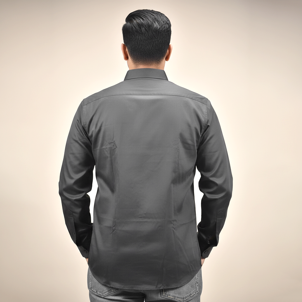 Emporio Armani Grey Premium Quality Shirt-5