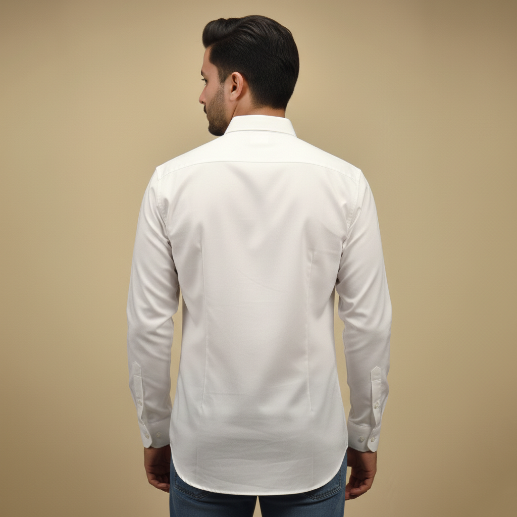 Emporio Armani White Premium Quality Shirt-3