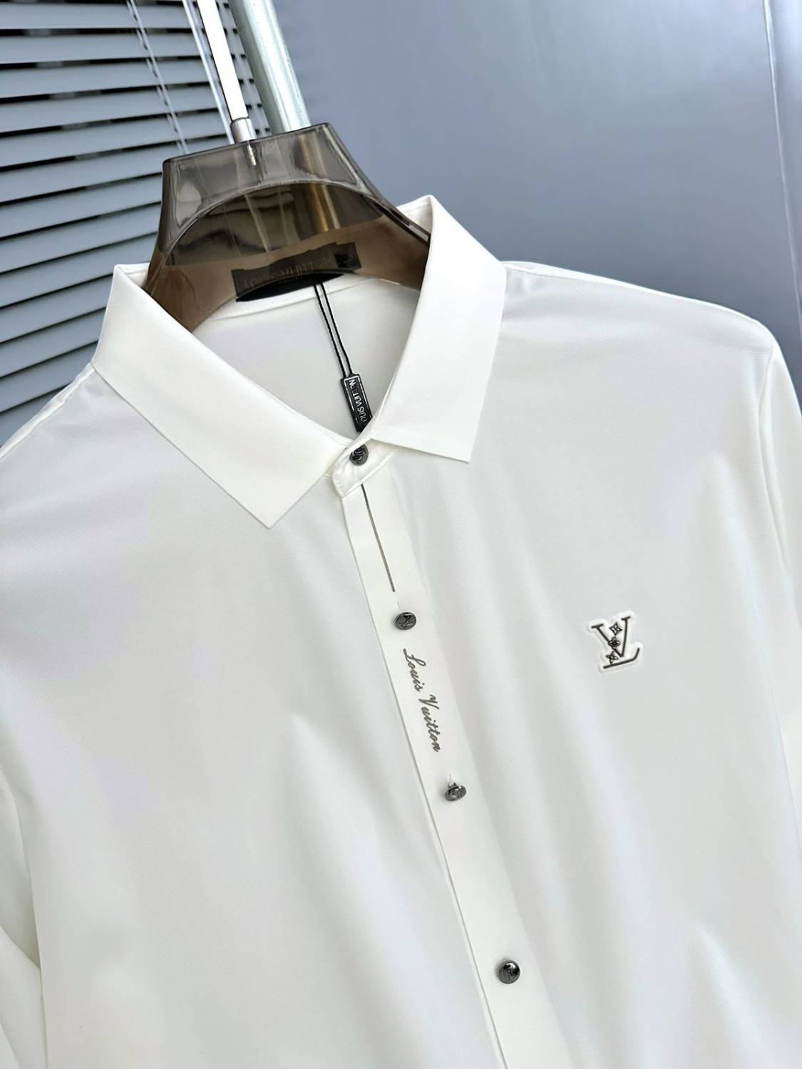 Louis Vuitton Monogram White Premium Cotton Shirt-3