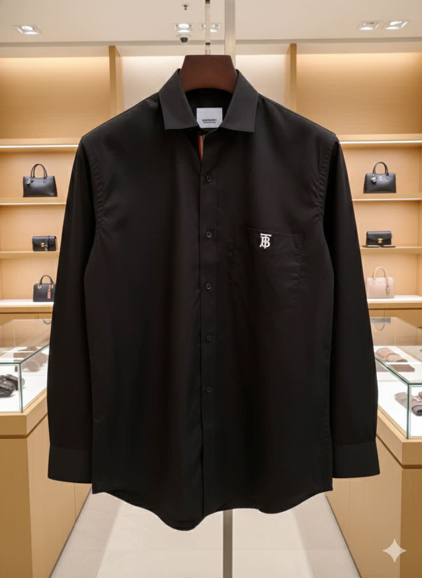 Burberry Black Premium Quality Shirt-0