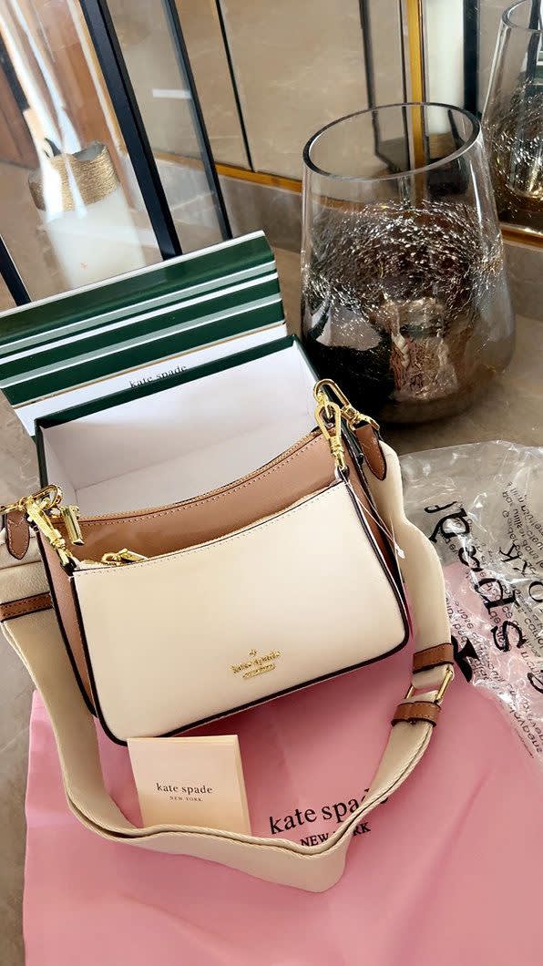 Kate Spade Brown Duet Pochette Tote Bag-0