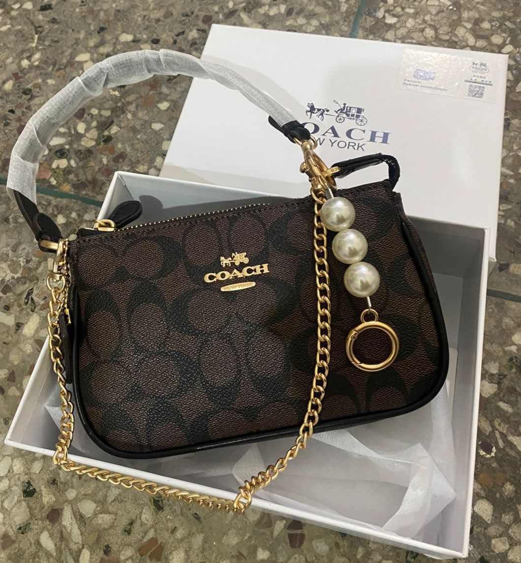 Coach Pearl Edition Black Shoulder Bag-0