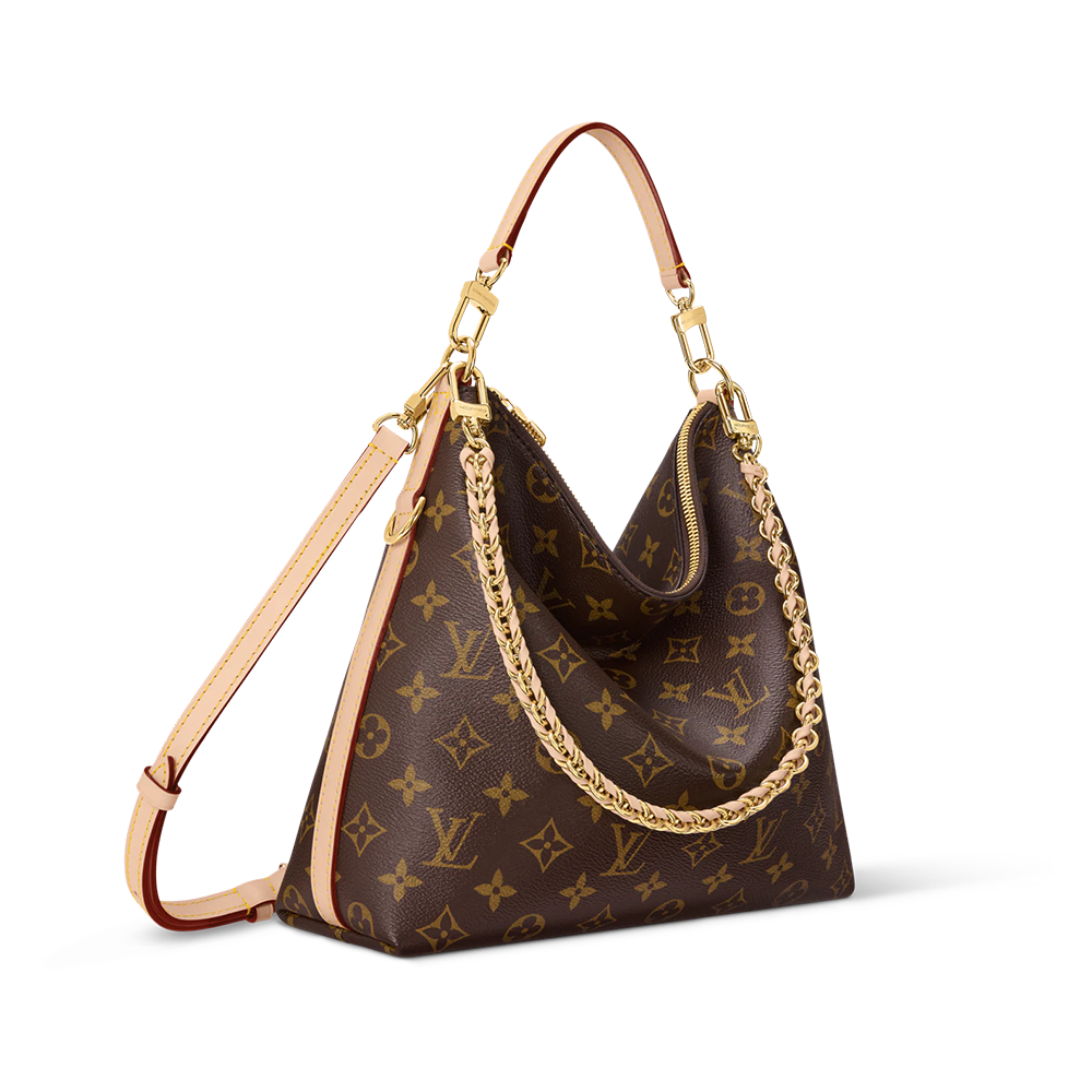 Louis Vuitton Brown Premium Quality Hobo Handbag-1