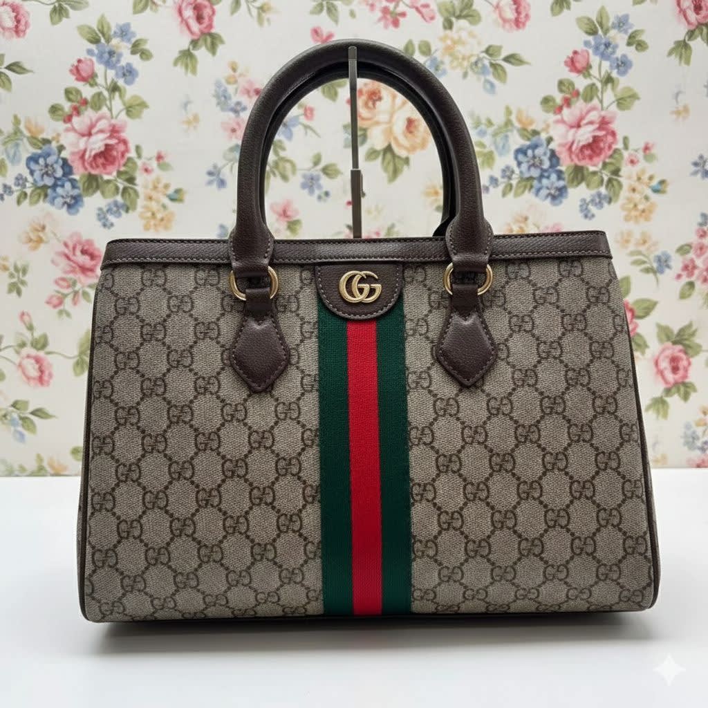 Gucci Ophidia Beige Bucket Bag-0